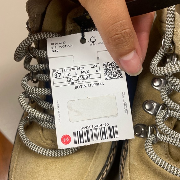 Mango LEATHER Trekking sole shoe - Picture 2 of 14